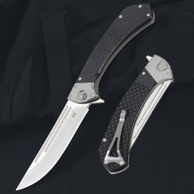 Russian Large D2 Blade Pocket EDC Outdoor Defensive Tactical Camping Survival Folding Knives UD408855
